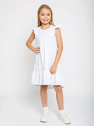 Детское Платье Малибу-1 ПЛ-733/1 Белое