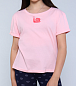 Детская футболка "Нелли" / Светло-розовый