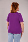 Женская футболка Баркарола Фиолетовая